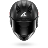 SHARK AERON SPEED-TECH Mat Carbon Anthra NEGRO Casco De Moto