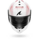 SHARK SKWAL i3 SPEED-TECH Blanco Rojo NEGRO Casco De Moto