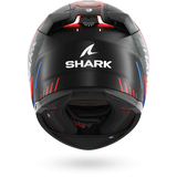 SHARK SKWAL i3 SPEED-TECH Mat NEGRO Rojo Azul Casco De Moto