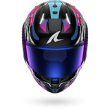 SHARK SKWAL i3 SPEED-FANCY NEGRO Blanco Naranja Casco De Moto