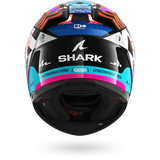 SHARK SKWAL i3 SPEED-FANCY NEGRO Blanco Naranja Casco De Moto
