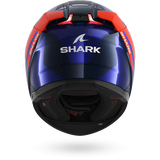 SHARK SKWAL i3 MEKARIUM Azul Naranja Casco De Moto