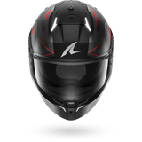 SHARK SKWAL i3 MEKARIUM Mat NEGRO Anthra Rojo Casco De Moto