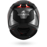 SHARK SKWAL i3 MEKARIUM Mat NEGRO Anthra Rojo Casco De Moto