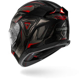 SHARK SKWAL i3 Casco Integral Linik Negro Antracita Rojo