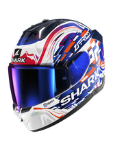 SHARK CASCO SKWAL i3 REPLICA ZARCO GP DE FCE Blanco Violeta Azul