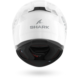 SHARK D-SKWAL 3 SP LYNE Blanco Plata Casco De Moto