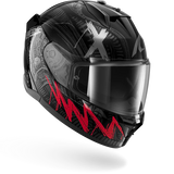 SHARK D-SKWAL 3 SHIEVER NEGRO Anthra Rojo Casco De Moto
