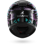 SHARK D-SKWAL 3 REPTAIA Mat NEGRO Cameleon Casco De Moto