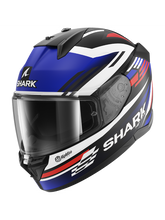 SHARK CASCOS D-SKWAL 3 FIRSTLAP MAT NEGRO AZUL ROJO