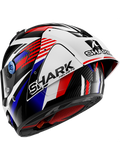 SHARK AERON-GP FIM RACING #1 CASCO INTEGRAL FIRSTLAP Azul Carbono Rojo