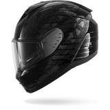 SHARK RIDILL 2 REPTAIA Casco De Moto NEGRO Anthra Plata