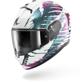 SHARK RIDILL 2 REPTAIA Casco De Moto Blanco Violeta Cameleon