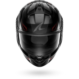 SHARK RIDILL 2 MEKARIUM NEGRO Anthra Rojo Casco De Moto