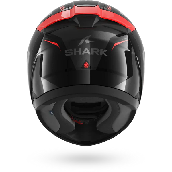 SHARK RIDILL 2 MEKARIUM NEGRO Anthra Rojo Casco De Moto