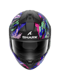SHARK RIDILL 2 RAGING BEAST INTEGRAL CASCO Negro mate Violeta Verde