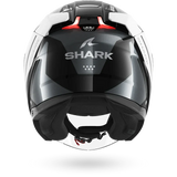 SHARK SKWAL i3 JET MEKARIUM CASCO DE MOTO BLANCO CHROMO NEGRO