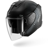 SHARK SKWAL JET SP LYNE Mat NEGRO Anthra Anthra Casco De Moto