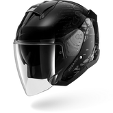 SHARK SKWAL JET REPTAIA NEGRO Anthra Anthra Casco De Moto