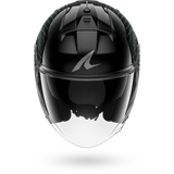 SHARK SKWAL JET REPTAIA NEGRO Violeta Glitter Casco De Moto