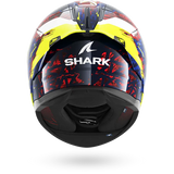 SHARK SKWAL CUP SPEED-VIB Azul Rojo Amarillo Casco De Moto