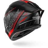 SHARK SKWAL CUP SPEED-TECH Negro Rojo Anthra Casco De Moto