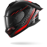 SHARK SKWAL CUP SPEED-TECH Negro Rojo Anthra Casco De Moto