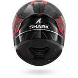 SHARK SKWAL CUP SPEED-TECH Negro Rojo Anthra Casco De Moto