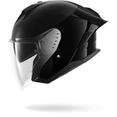 SHARK SKWAL JET CUP BLANK NEGRO Casco De Moto