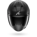 SHARK SKWAL JET CUP DARK SHADOW CASCO DE MOTO NEGRO MAT