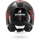 SHARK SKWAL JET CUP SPEED-TECH NEGRO Rojo Anthra Casco De Moto