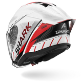 SHARK SKWAL JET CUP SPEED-TECH Blanco Rojo NEGRO Casco De Moto