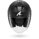SHARK SKWAL JET CUP SPEED-TECH Mat NEGRO Blanco Anthra Casco De Moto