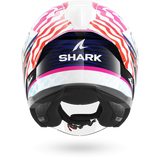 SHARK SKWAL JET CUP SPEED-FANCY NEGRO Blanco Naranja Casco De Moto