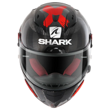 SHARK RACE-R PRO GP CASCO DE MOTO ROJO ANTRACITE CARBONO