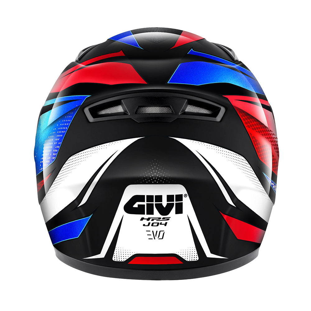 GIVI CASCO INTEGRAL PARA NIÑOS GIVI JUNIOR INTEGRA J04/AZUL-BR/ROJ