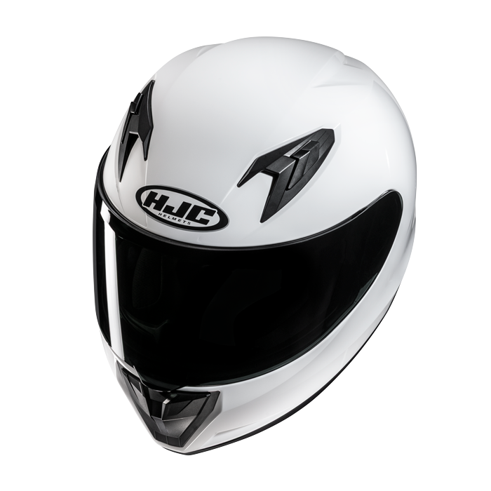 HJC Y10 SOLID UNI CASCO DE MOTO PARA NINOS BLANCO PERLA
