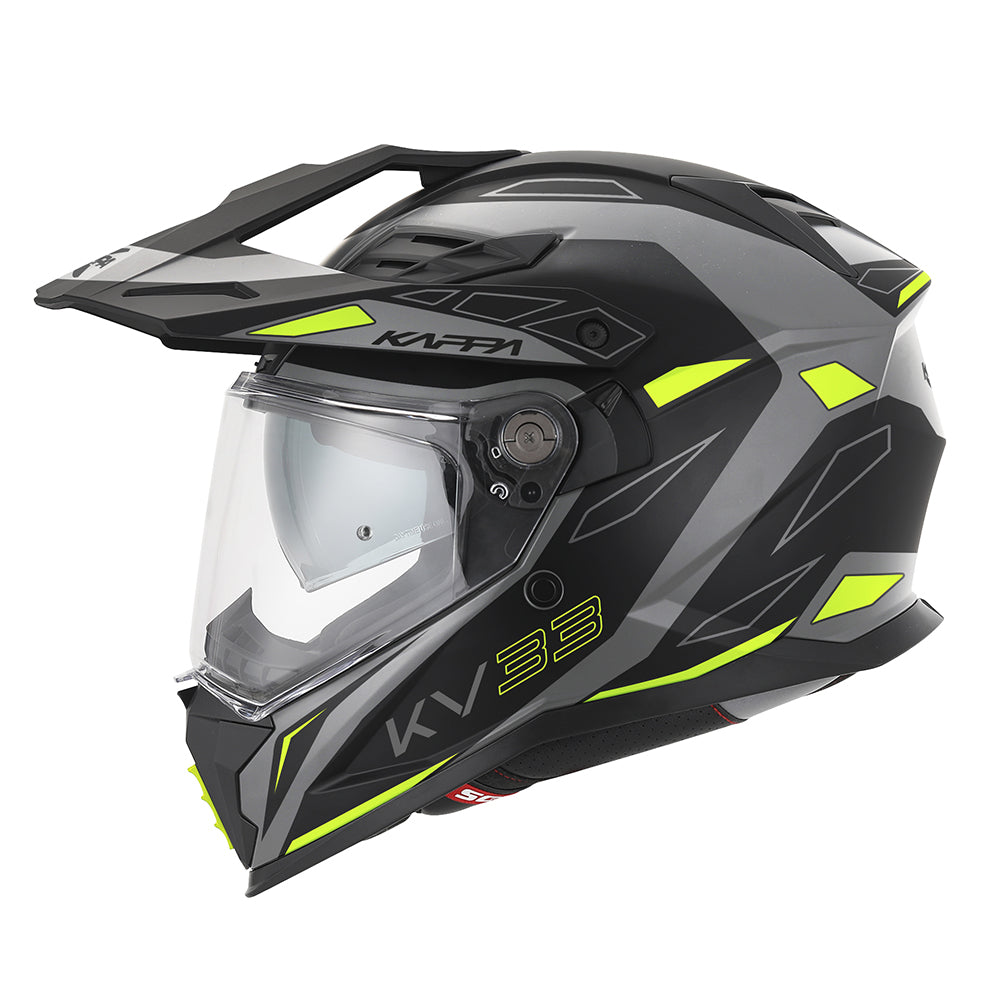 Kappa KV33 Enduro Wizard de moto aventura Casco