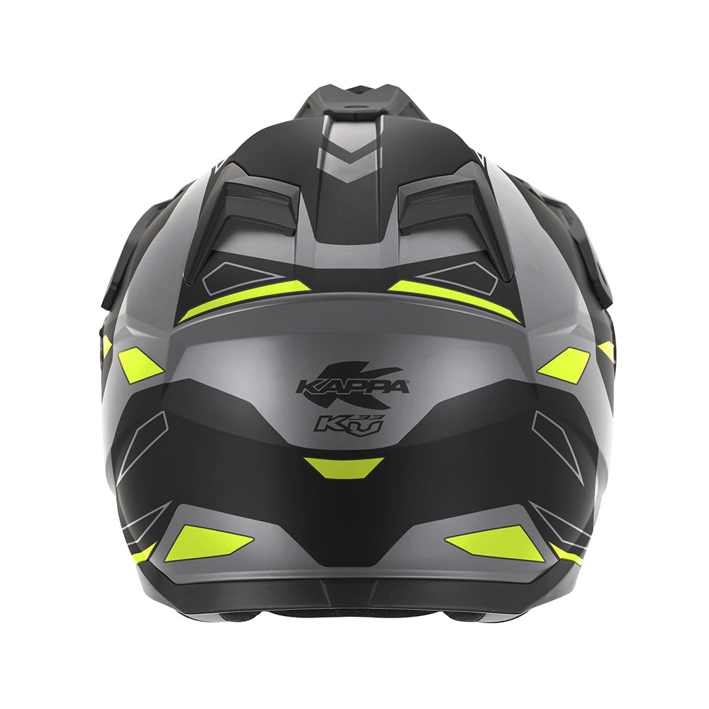Kappa KV33 Enduro Wizard de moto aventura Casco