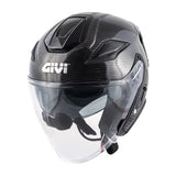 GIVI X29 CARBON Casco Jet Para Moto De Cara Abierta