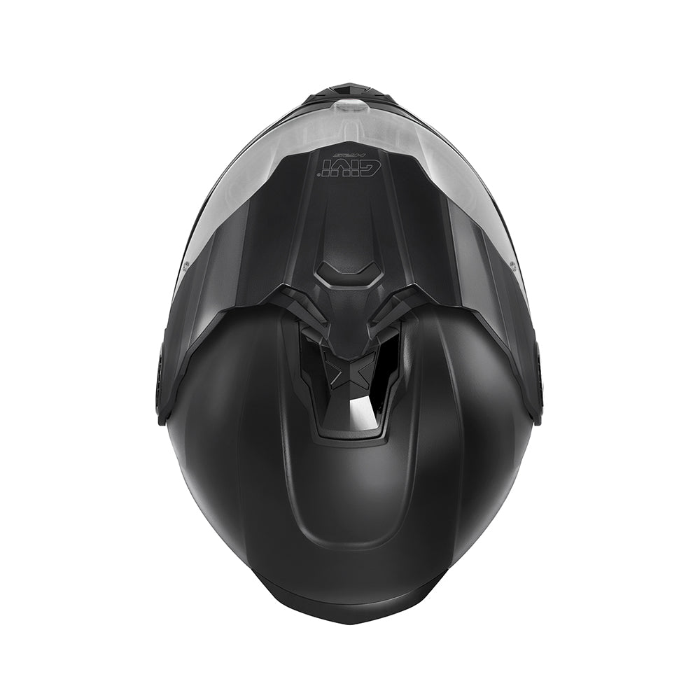 GIVI X27 MOD de color sólido Casco modular para motocicleta negro mate