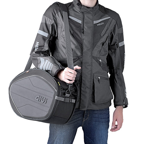 GIVI EA100C Alforjas laterales moto expandibles de gran tamaño 28/35 L - SECURTEX MOTOR S.L (t/a MaximoMoto)