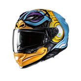 HJC F71 MONKEY DJ MC23 CASCOS INTEGRALES DE MOTO - CASCO