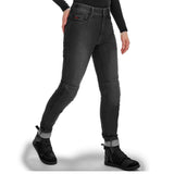SHIMA RIDGE URBANO DE MOTOCICLISMO TURISMO PANTALONE MUJER NEGRO
