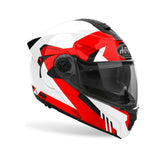 AIROH SPECKTRE CLEVER Moto Modular Casco Rojo Brillante
