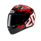 HJC C10 DIABLO MASK MC1 casco de moto integral - CASCO