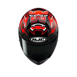 HJC C10 DIABLO MASK MC1 casco de moto integral - CASCO