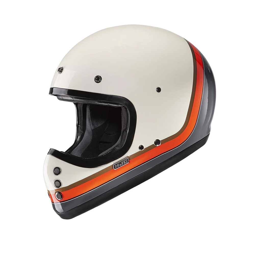 HJC V60 SCOBY MC7 CLÁSICO MOTOCICLETA ESTILO VINTAGE CASCO - CASCO