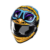 HJC F71 MONKEY DJ MC23 CASCOS INTEGRALES DE MOTO - CASCO