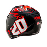 HJC C10 DIABLO MASK MC1 casco de moto integral - CASCO